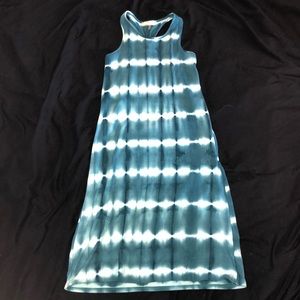 Tie-Dye Turquoise Dress